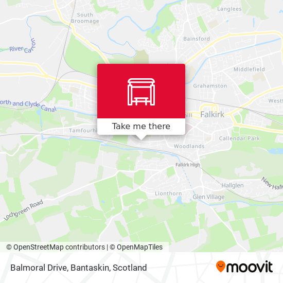 Balmoral Drive, Bantaskin map