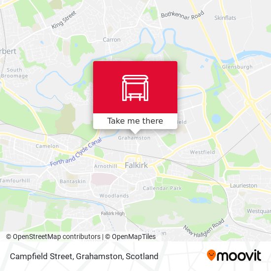 Campfield Street, Grahamston map