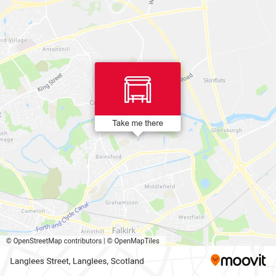 Langlees Street, Langlees map