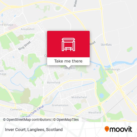 Inver Court, Langlees map