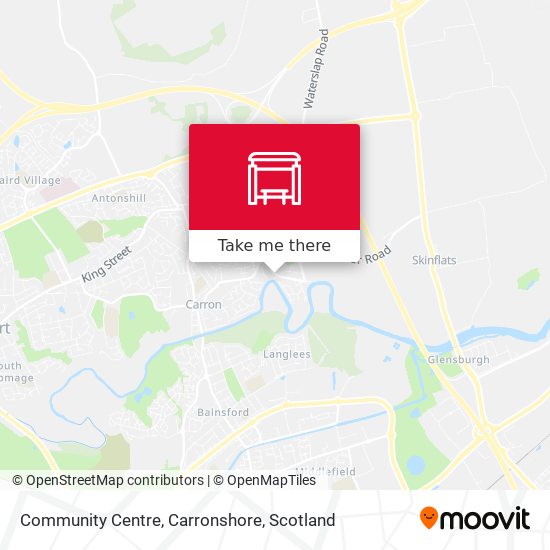 Community Centre, Carronshore map