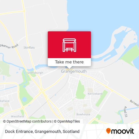 Dock Entrance, Grangemouth map