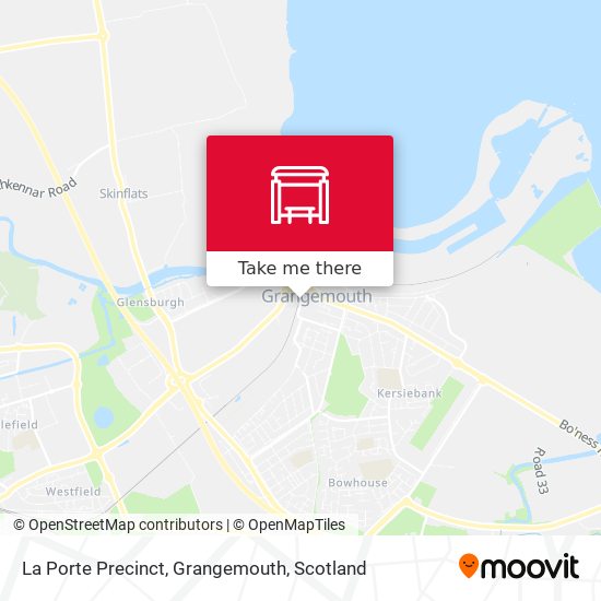 La Porte Precinct, Grangemouth map