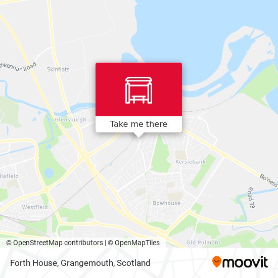 Forth House, Grangemouth map