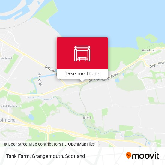 Tank Farm, Grangemouth map