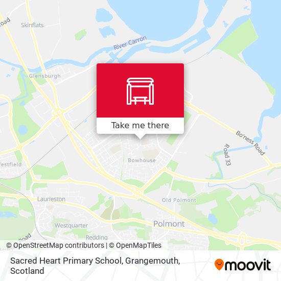 Sacred Heart Primary School, Grangemouth map
