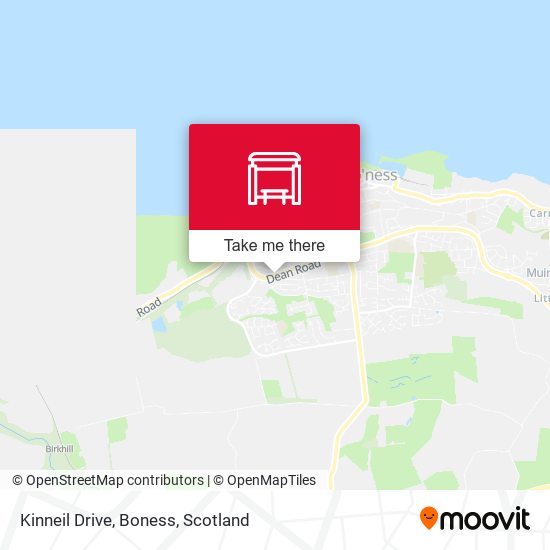 Kinneil Drive, Boness map