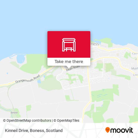 Kinneil Drive, Boness map