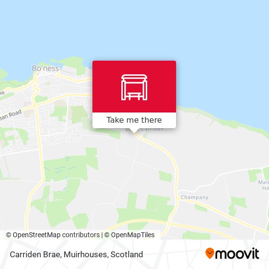 Carriden Brae, Muirhouses map