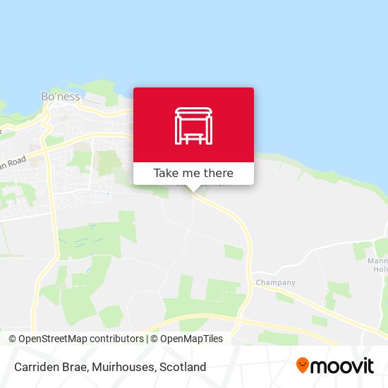 Carriden Brae, Muirhouses map