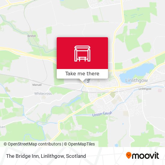 The Bridge Inn, Linlithgow map