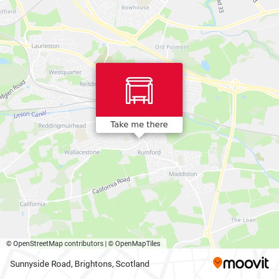 Sunnyside Road, Brightons map