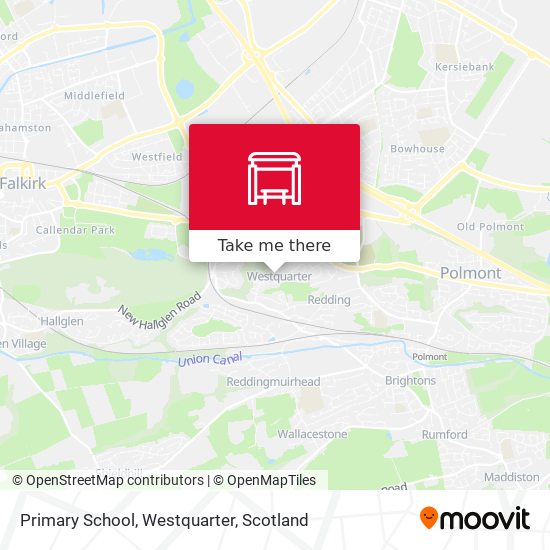 Primary School, Westquarter map