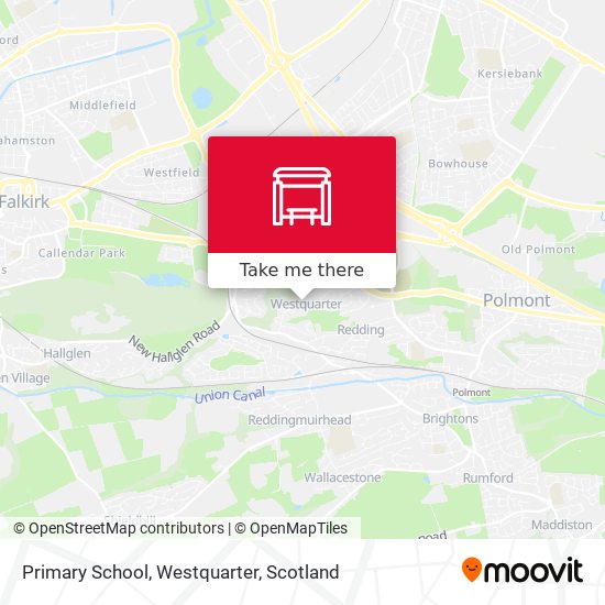 Primary School, Westquarter map