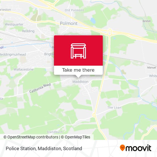 Police Station, Maddiston map