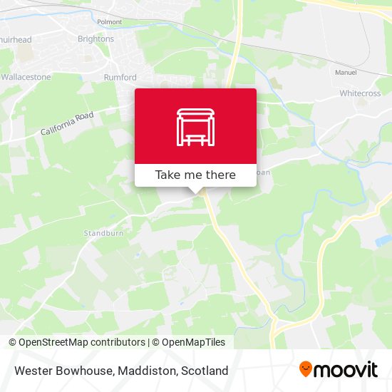 Wester Bowhouse, Maddiston map