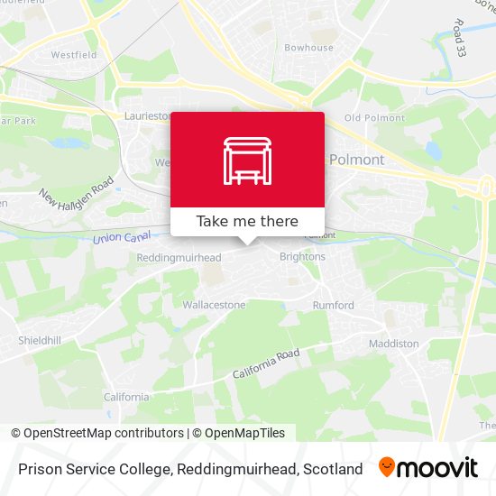 Prison Service College, Reddingmuirhead map