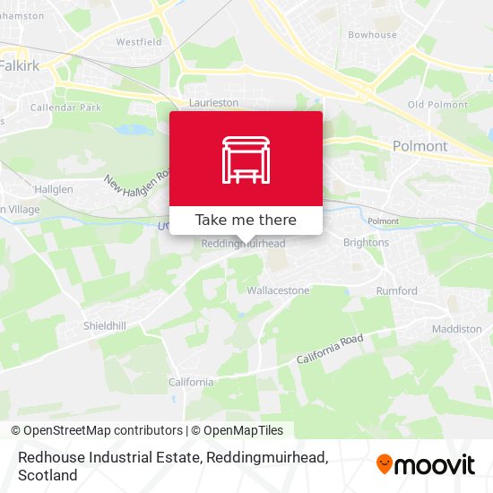 Redhouse Industrial Estate, Reddingmuirhead map
