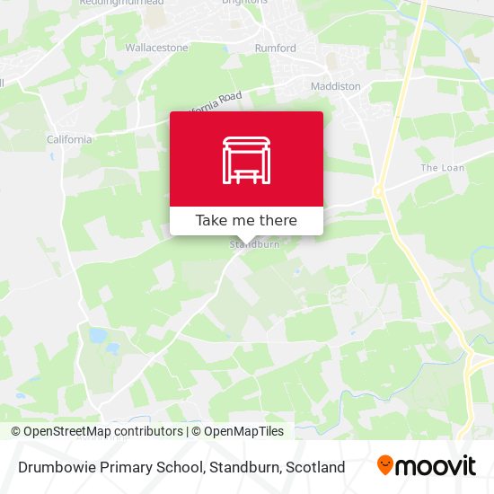 Drumbowie Primary School, Standburn map