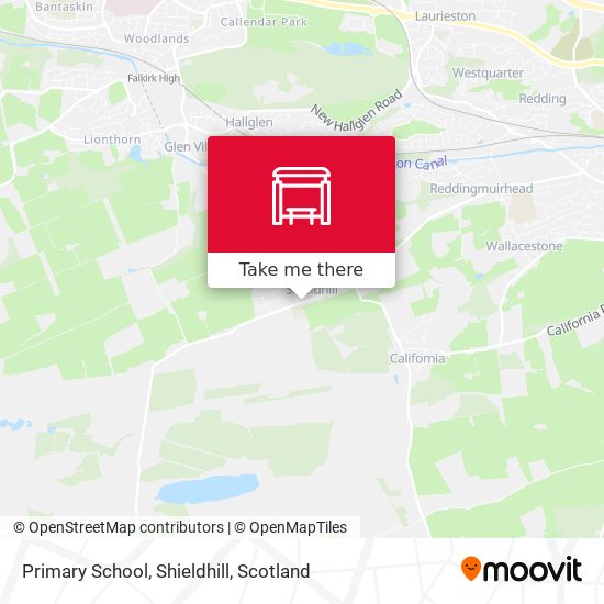 Primary School, Shieldhill map