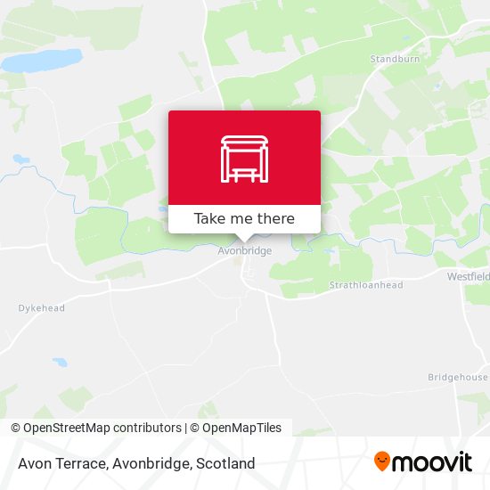 Avon Terrace, Avonbridge map