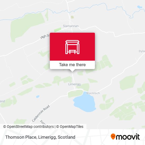 Thomson Place, Limerigg map