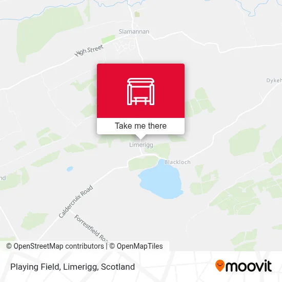 Playing Field, Limerigg map