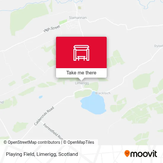 Playing Field, Limerigg map