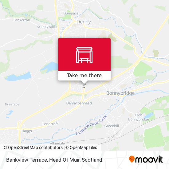 Bankview Terrace, Head Of Muir map