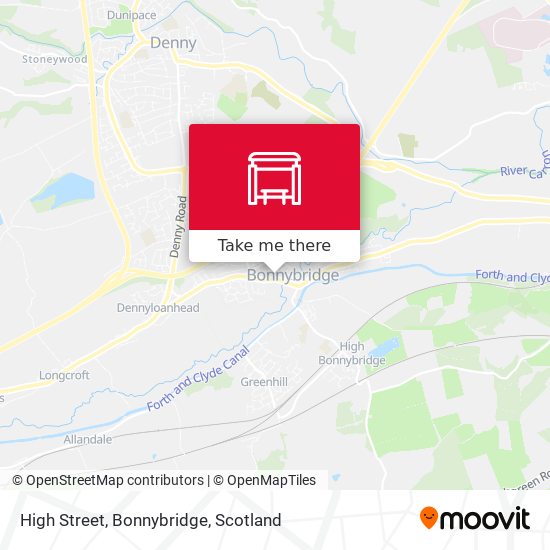High Street, Bonnybridge map