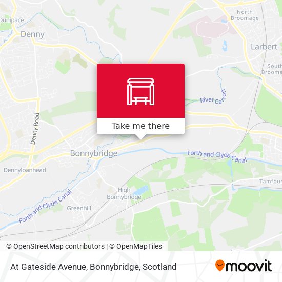 At Gateside Avenue, Bonnybridge map