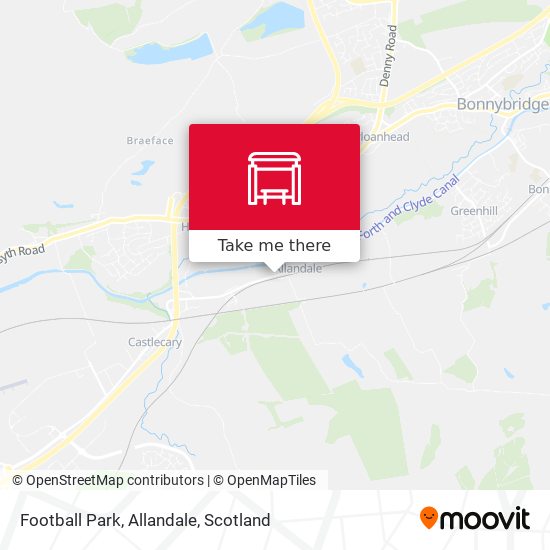 Football Park, Allandale map