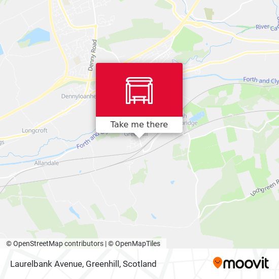 Laurelbank Avenue, Greenhill map