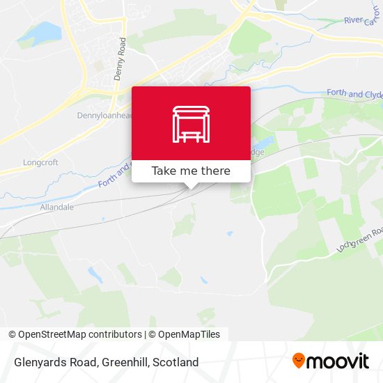 Glenyards Road, Greenhill map