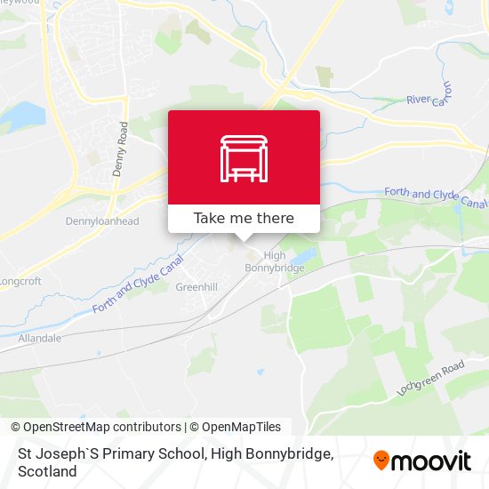 St Joseph`S Primary School, High Bonnybridge map