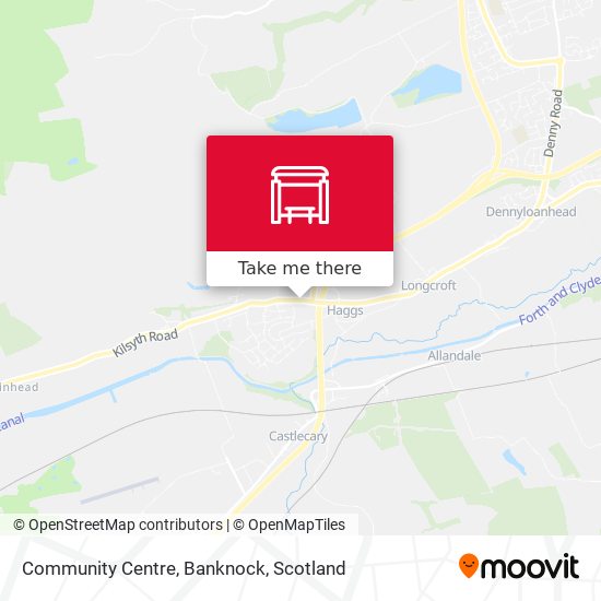 Community Centre, Banknock map