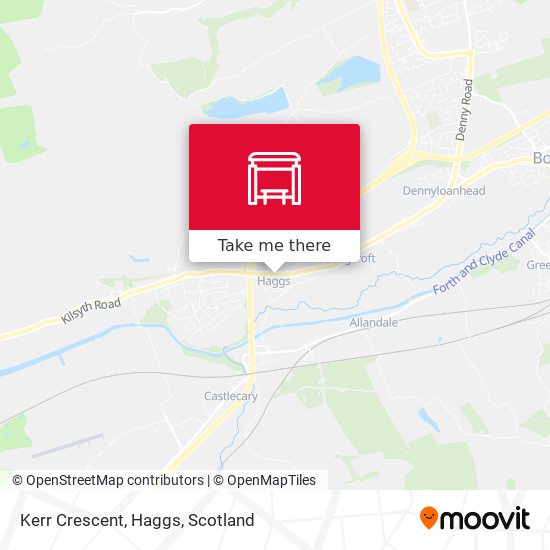 Kerr Crescent, Haggs map