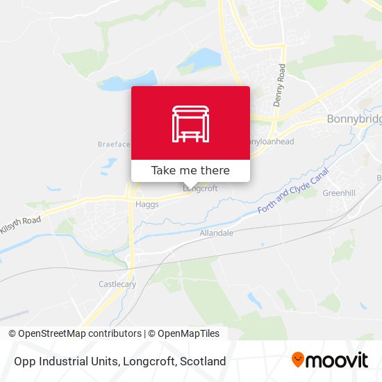 Opp Industrial Units, Longcroft map