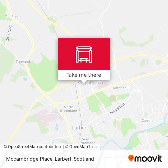 Mccambridge Place, Larbert map