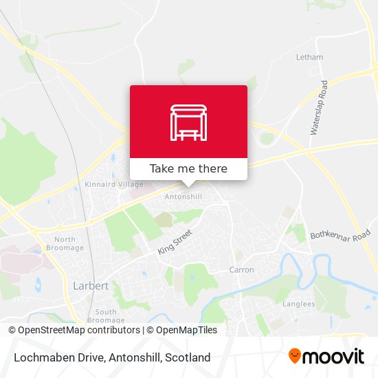 Lochmaben Drive, Antonshill map