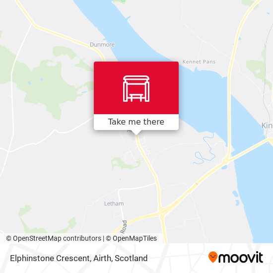 Elphinstone Crescent, Airth map