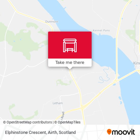Elphinstone Crescent, Airth map