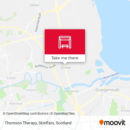Thomson Therapy, Skinflats map