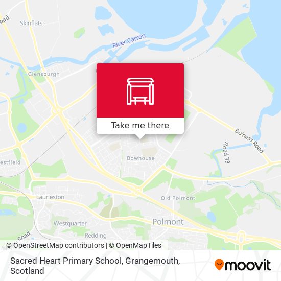 Sacred Heart Primary School, Grangemouth map