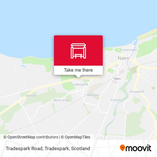 Tradespark Road, Tradespark map
