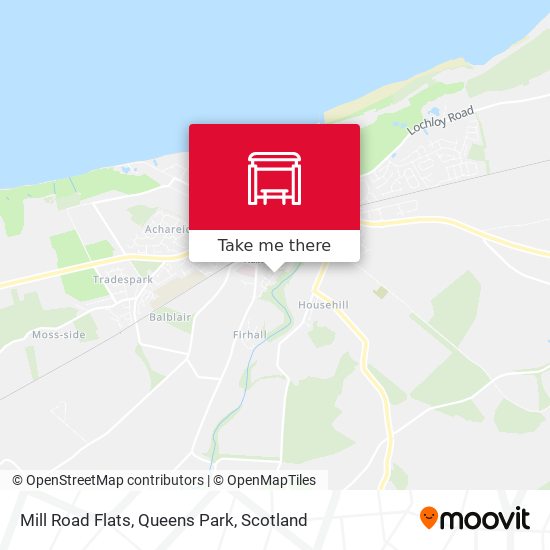 Mill Road Flats, Queens Park map