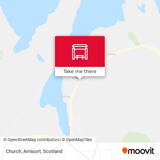 Church, Arnisort map