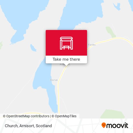 Church, Arnisort map