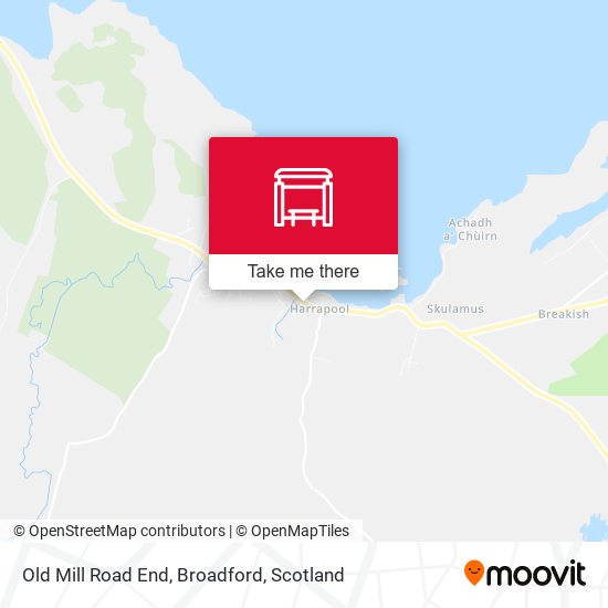 Old Mill Road End, Broadford map