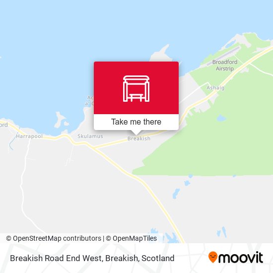 Breakish Road End West, Breakish map